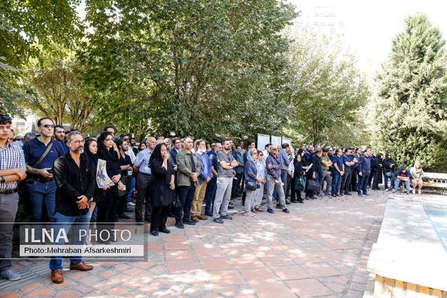 تشییع پیکر مرحوم بهمن رجبی 
