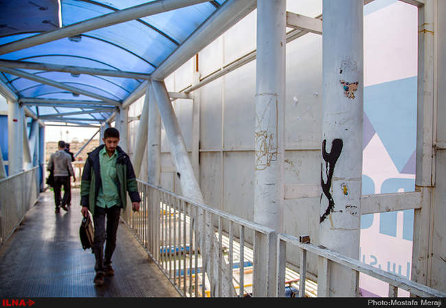 پل‌هایی بدون عابر پیاده در قم