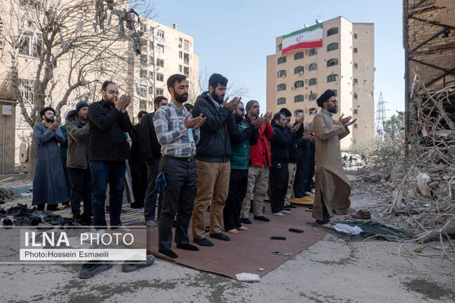 آثار حملات روز گذشته به تهران