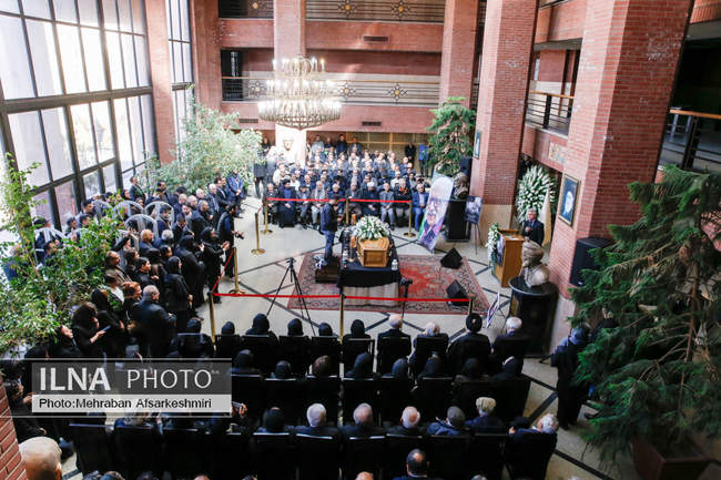 مراسم تشییع پیکر عبدالمجید ارفعی