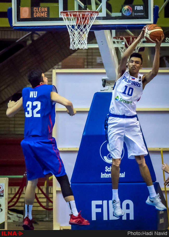 بیست و چهارمین دوره مسابقات بسکتبال قهرمانی جوانان آسیا: چین تایپه - �