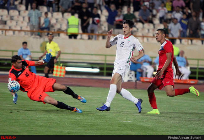 دیدار دوستانه فوتبال ایران۶-قرقیزستان۰