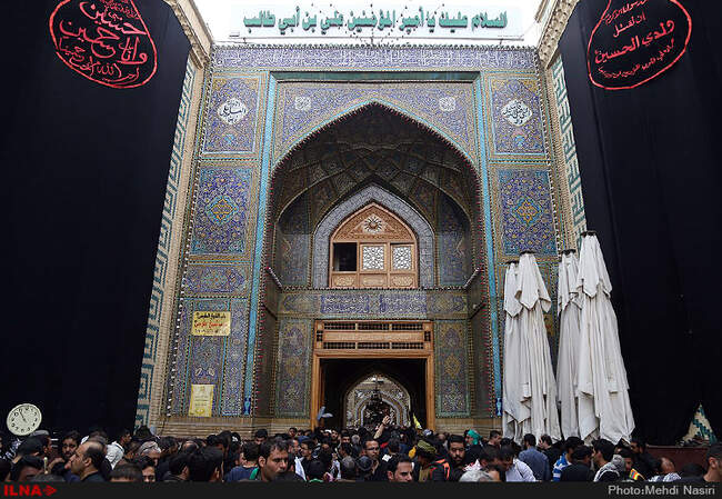 زائران اربعین حسینی در نجف اشرف/4