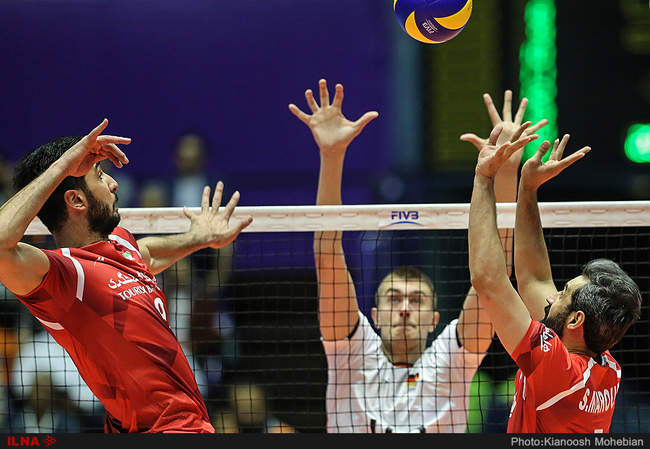 لیگ ملت‌های والیبال/ایران و آلمان