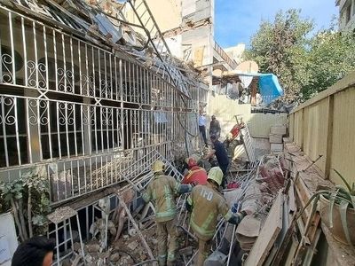 مرگ و مصدومیت ۵ کارگر ساختمانی بر اثر ریزش آوار