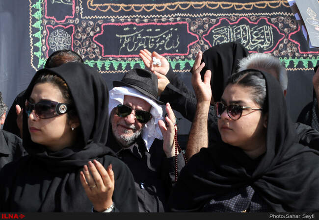 مراسم عاشورای حسینی در میدان امام حسین(ع)