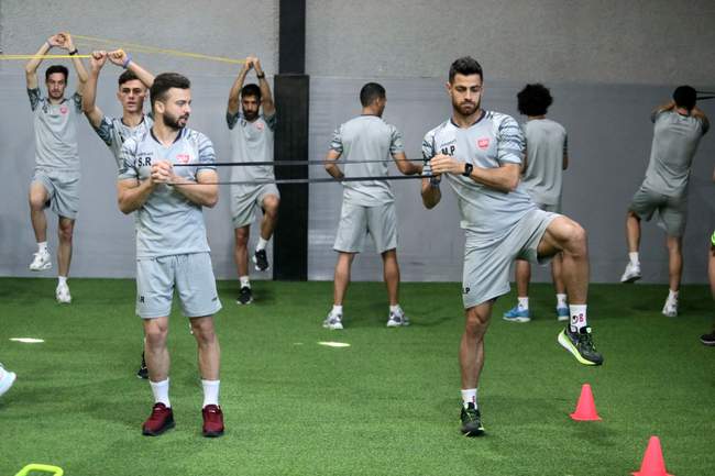 گزارش تصویری تمرین نوبت صبح پرسپولیس