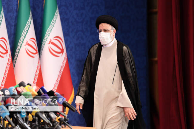  نشست خبری ابراهیم رئیسی