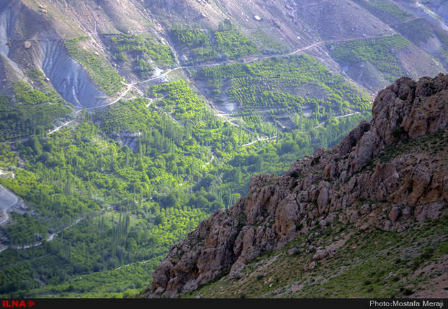 روستای خفر پادنا، بهشتی در دامنه کوه دنا