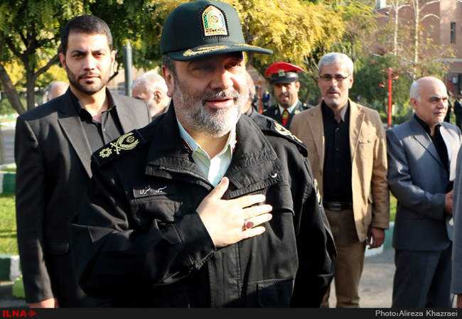 مراسم تشییع پیکر امیر سرتیپ بهرام پور