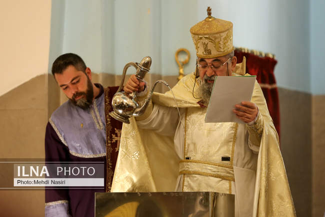 مراسم تولد و غسل تعمید عیسی مسیح