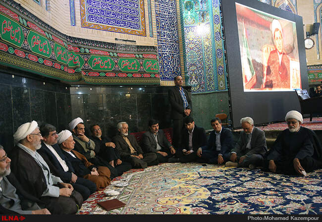 سی و سومین سالگرد شهادت آیت‌الله اشرفی اصفهانی با حضور آیت‌الله هاشمی رفسنجانی