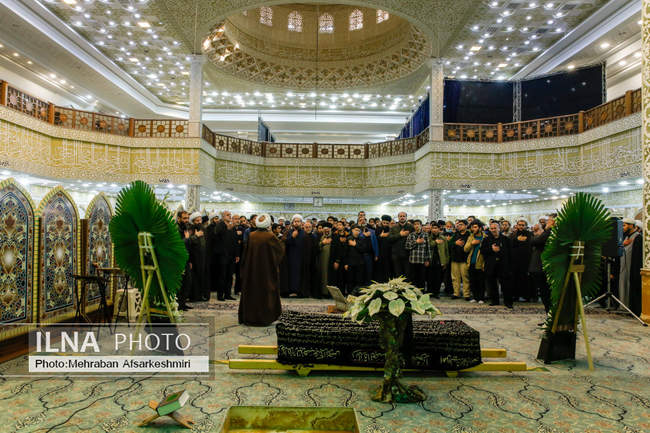 مراسم تشییع محمدمهدی صدیقی