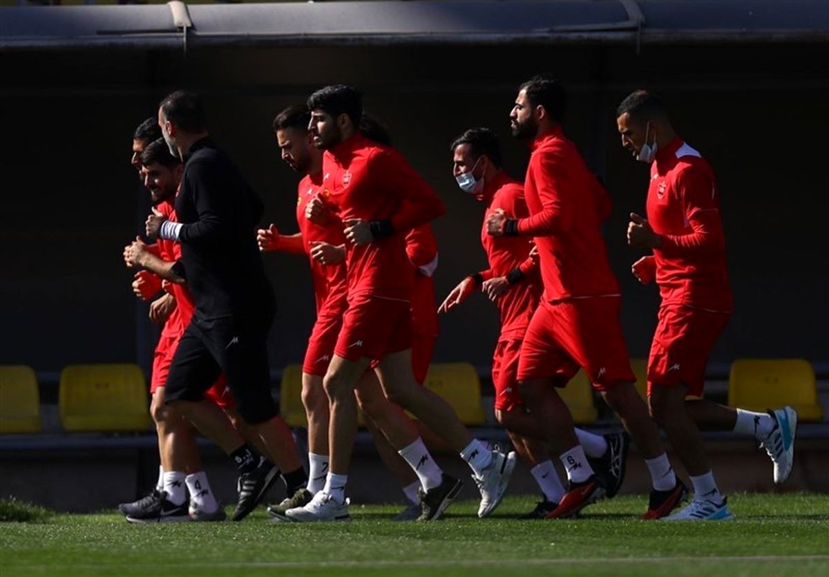  استراحت ۲ روزه پرسپولیسی‌ها 