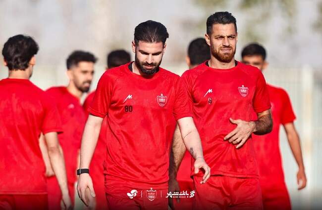 تمرین پرسپولیس