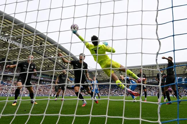 گزارش تصویری دیدار برایتون و منچسترسیتی