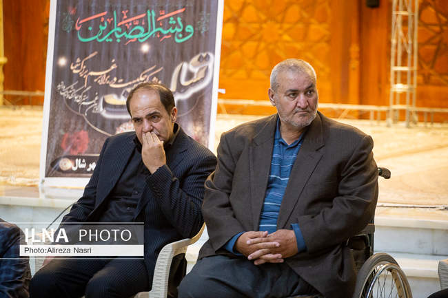 تشییع فرزند محمد علیخانی در حرم امام خمینی (ره) به روایت تصویر