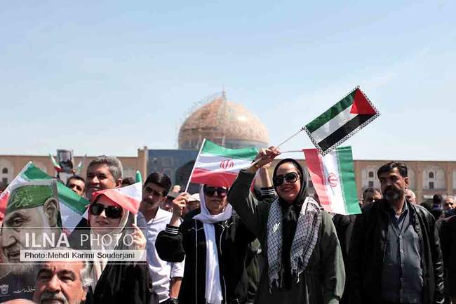 راهپیمایی روز قدس در اصفهان