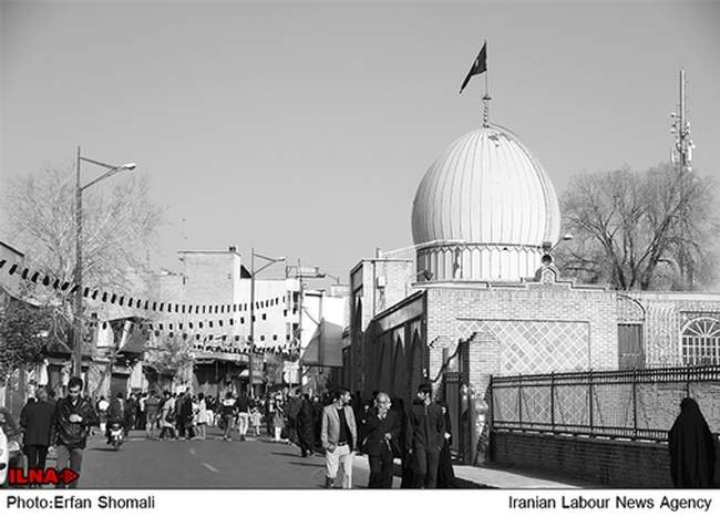 عزاداران امام حسین(ع) در شهر / قزوین