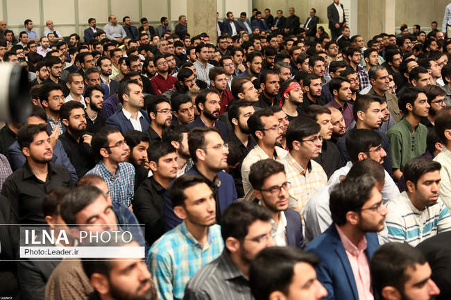 دیدار نخبگان و استعدادهای برتر علمی با رهبر معظم انقلاب