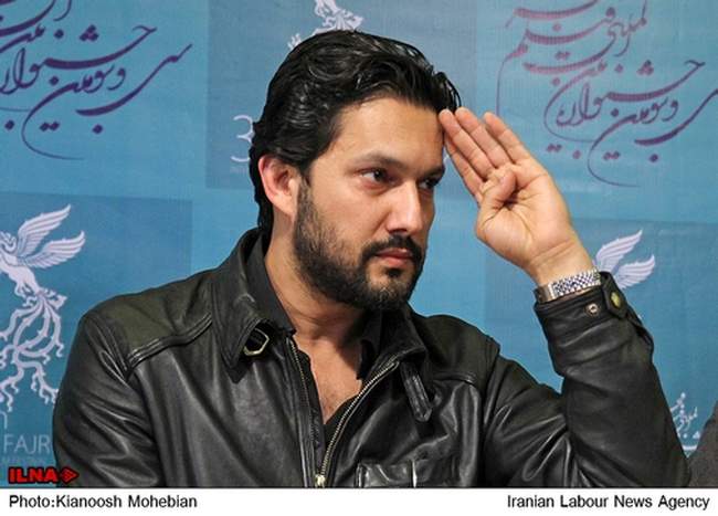 حرکات عجیب و غریب حامد بهداد در نشست فیلم سینمایی خانه دختر