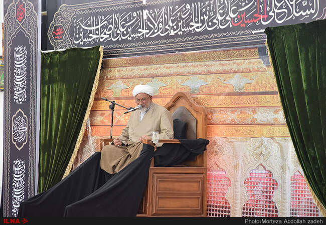 مراسم ترحیم خواهرزاده سید محمود علوی وزیر اطلاعات