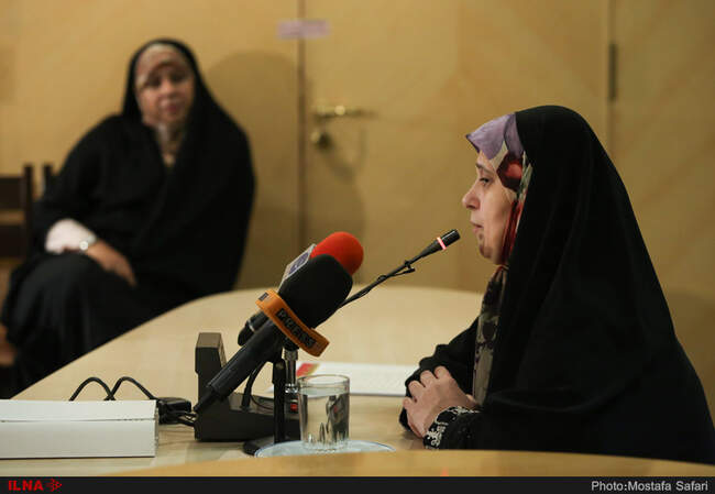  نشست خبری پروانه سلحشوری رییس فراکسیون زنان مجلس