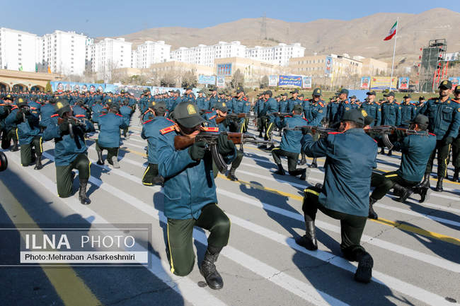 مراسم دانش آموختگی دانشگاه علوم انتظامی