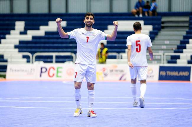 گزارش تصویری دیدار تیم های ملی فوتسال ایران و کویت