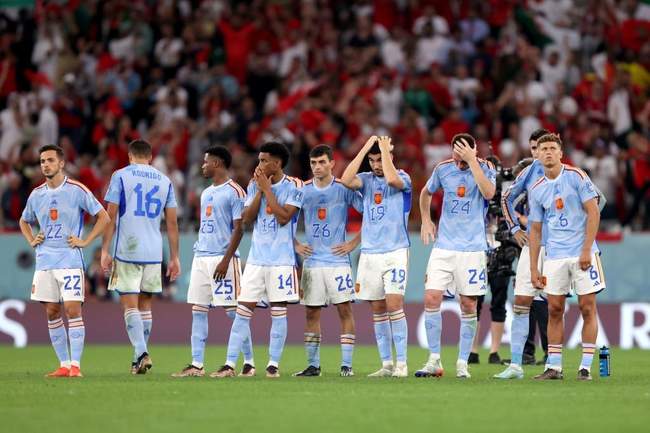 گزارش تصویری ضیافت پنالتی‌های مراکش و اسپانیا