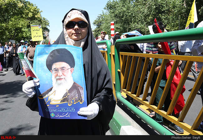 راهپیمایی روز قدس در تهران/4