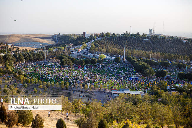 جشنواره پرواز بادبادک‌ها در قزوین