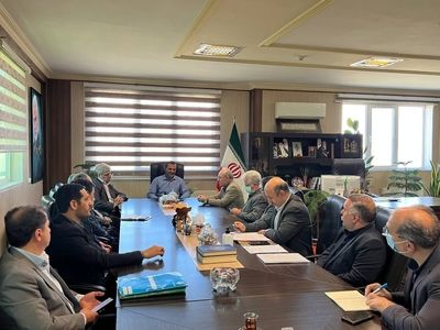 نشست واگذاری زمین به منظور ساخت پلی کلینیک نظر آباد برگزار شد 