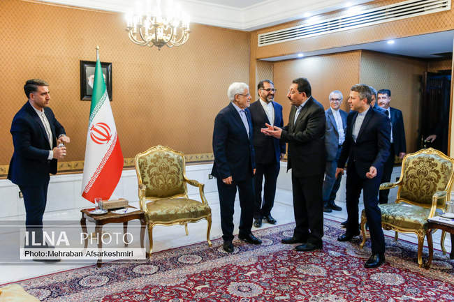 دیدار وزیر صنایع بلاروس با معاون اول رئیس جمهور