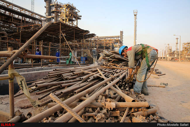 بازدید خبرنگاران از پالایشگاه نفت ستاره خلیج فارس 
