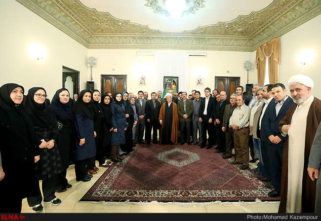 دیدار جمعی از مورخین، استادان و دانشجویان رشته تاریخ در دانشگاه‌های