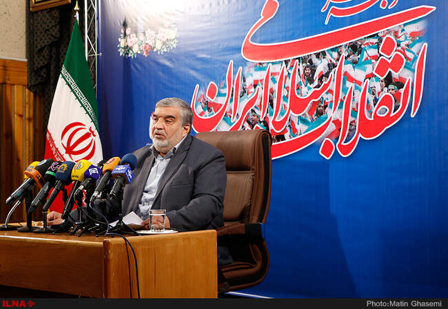  نشست خبری رئیس کمیته مرکزی مراسم یوم الله ۱۲ بهمن 