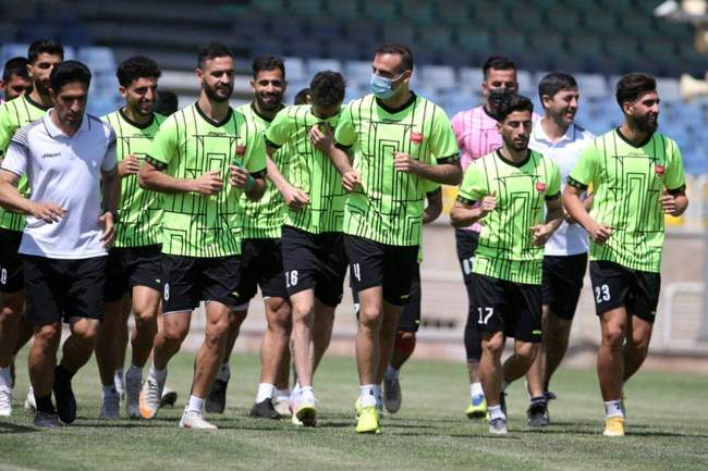 گزارش تصویری از تمرینات پرسپولیس 