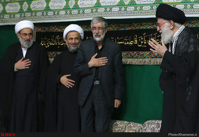 عزاداری شب تاسوعا در حسینیه امام خمینی