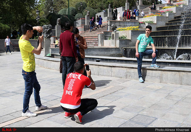 روز طبیعت در بوستان ملت تهران