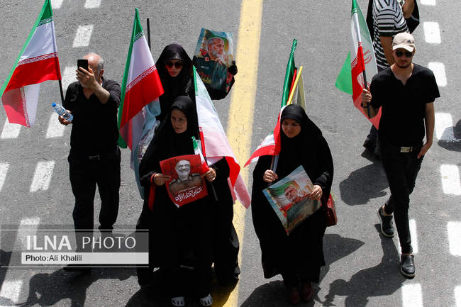 مراسم تشییع شهدای اقتدار - تهران / 1