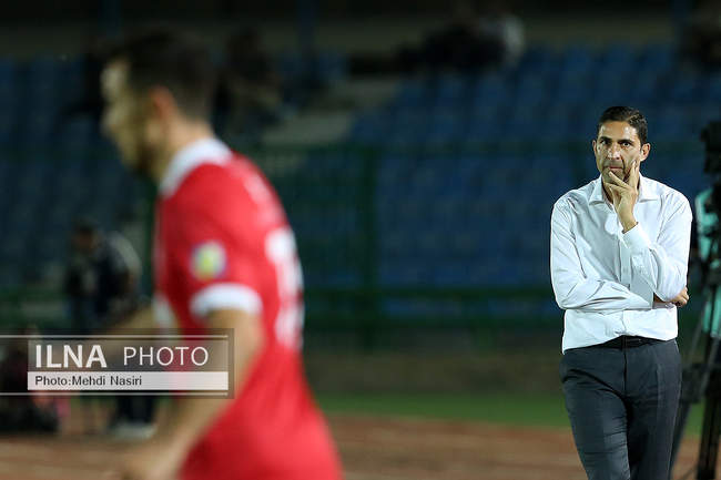 دیدار تیمهای فوتبال پرسپولیس تهران و فجر شهید سپاسی شیراز 