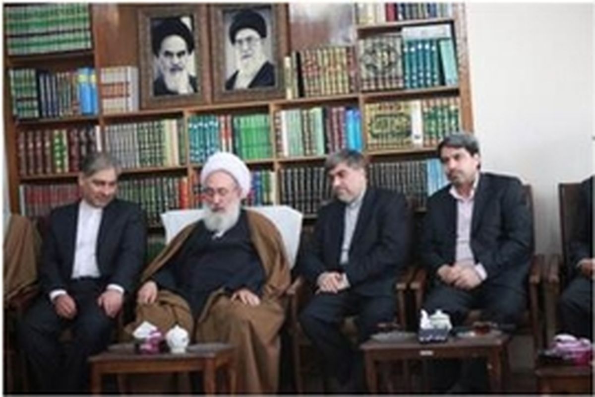 وزیر فرهنگ و ارشاد اسلامی با نمایندهٔ ولی فقیه در آذربایجان‌شرقی دیدار کرد