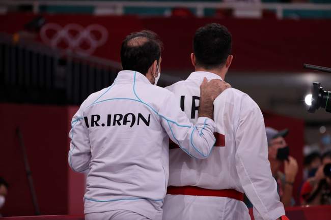 گزارش تصویری دیدار سجاد گنج زاده برابر حریف کانادایی