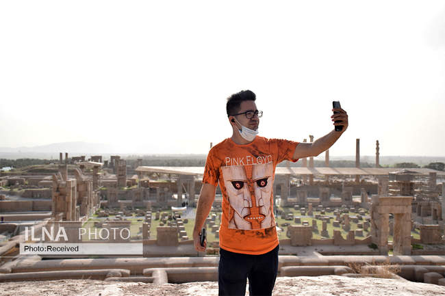 تخت جمشید در نوروز 1400