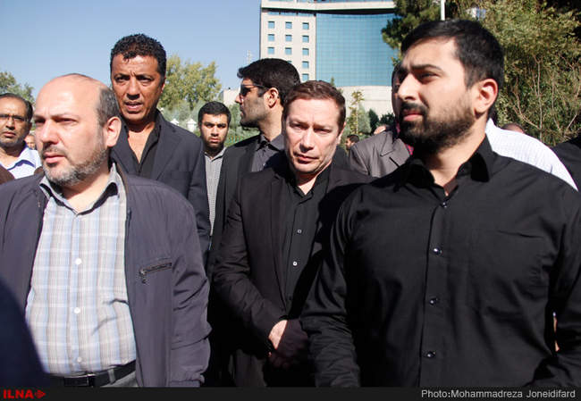 مراسم تشییع خبرنگار شبکه خبر