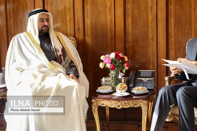 دیدار وزیر خارجه با معون وزیر خارجه قطر