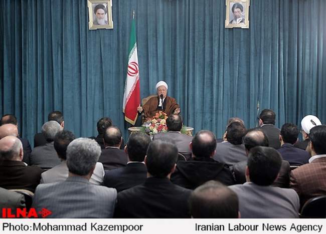 دیدار فعالین مجمع اسلامی مدافعان عدالت با آیت الله هاشمی