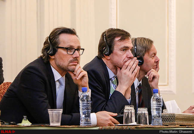 دیدار محمد جواد ظریف وزیر امور خارجه کشورمان با فرانک والتر اشتن مای�