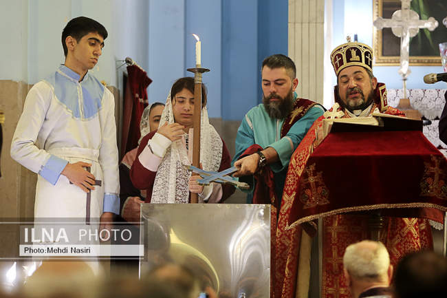 مراسم تولد و غسل تعمید عیسی مسیح (ع)